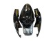 Suzuki GSXR 1000 Motorrad Verkleidung 2005-2006 - Glanzendes Schwarz Gold Aufkleber