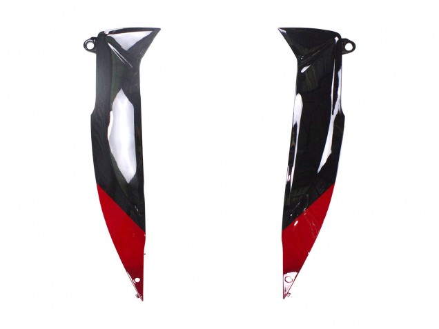 Suzuki GSXR 1000 Motorrad Verkleidung Kit 2009-2016 - Glanzendes Schwarz Rot