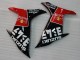 Suzuki GSXR 1000 Motorrad Verkleidung 2009-2016 - Rot Schwarz Weiss 13
