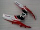 Suzuki GSXR 1000 Motorrad Verkleidung 2009-2016 - Rot Schwarz Weiss 13