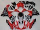 Suzuki GSXR 1000 Motorrad Verkleidung 2009-2016 - Rot Schwarz Weiss 13