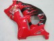 Suzuki GSXR 1300 Hayabusa Motorrad Verkleidung 1996-2007 - Rot Schwarz