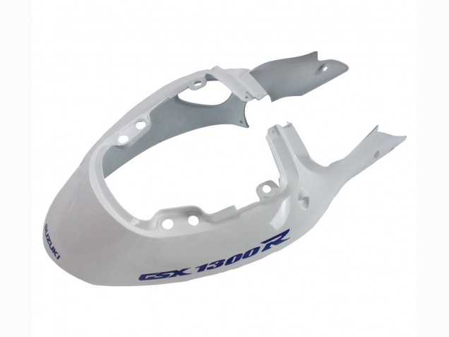 Suzuki GSXR 1300 Hayabusa Motorrad Verkleidung 1996-2007 - Weiss Blau Hayabusa