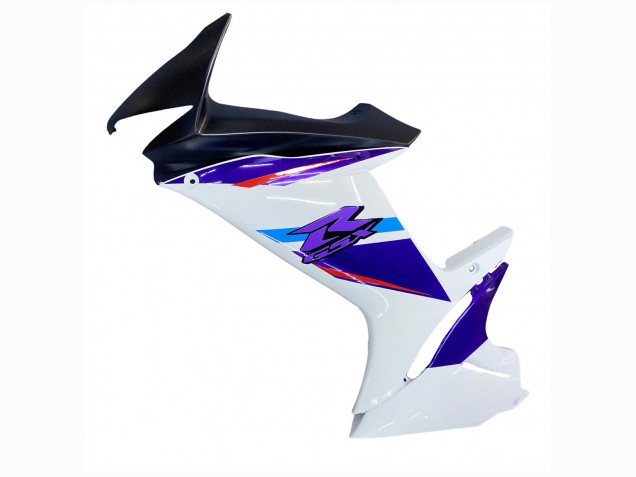 Suzuki GSXR 600 / GSXR 750 Motorrad Verkleidung 2011-2024 - Blau Lila Weiss
