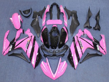Yamaha YZF R3/R25 Motorrad Verkleidung 2015-2018 - Rosa Schwarz Yamalube ENEOS