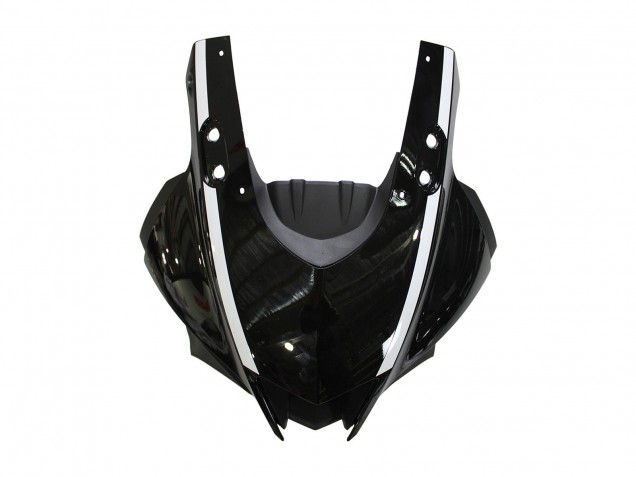 Yamaha YZF R3/R25 Motorrad Verkleidung 2019-2021 - Glanzendes Schwarz Weiss