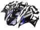 Yamaha YZF R3/R25 Motorrad Verkleidung 2022-2024 - Silber Blau Glanzendes Schwarz