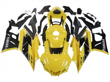 Yamaha YZF R3/R25 Motorrad Verkleidung 2022-2024 - Gelb Schwarz