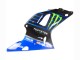 Yamaha YZF 1000 R1 Motorrad Verkleidung 2000-2001 - Blau Schwarz Grun Monster Yamalube ENEOS 46