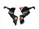 Yamaha YZF 1000 R1 Motorrad Verkleidung 2002-2003 - Rot Silber Schwarz Santunder