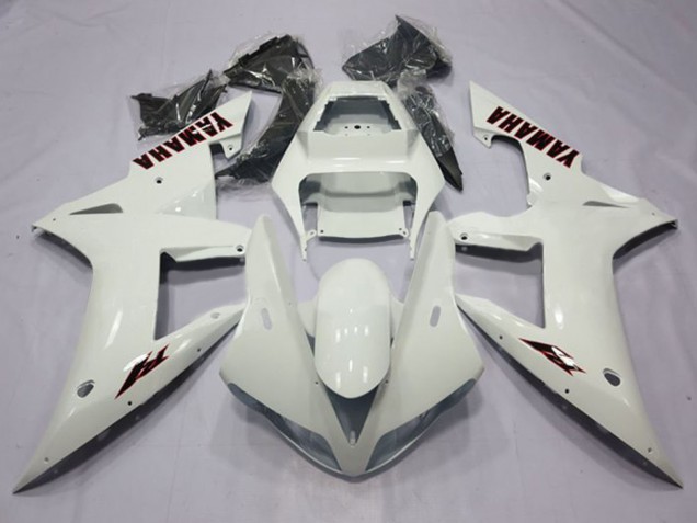 Yamaha YZF 1000 R1 Motorrad Verkleidung 2002-2003 - Perl Weiss Schwarz