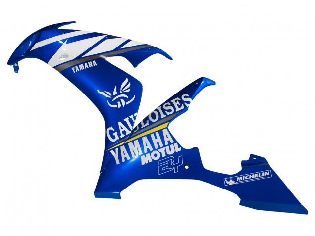 Yamaha YZF 1000 R1 Motorrad Verkleidung 2004-2006 - Blau Weiss Gelb Motul Gauloises 46