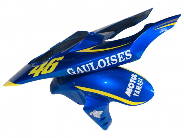 Yamaha YZF 1000 R1 Motorrad Verkleidung 2004-2006 - Blau Weiss Gelb Motul Gauloises 46
