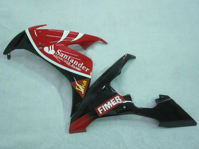 Yamaha YZF 1000 R1 Motorrad Verkleidung 2004-2006 - Rot Weiss Schwarz Grun Volvo Jika Fimer Santunder