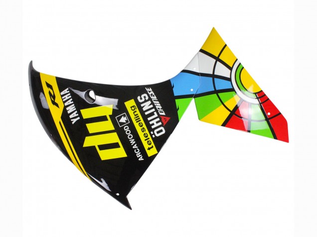 Yamaha YZF 1000 R1 Motorrad Verkleidung 2012-2014 - Glanzendes Schwarz Gelb Grun Blau Rot Farbrad