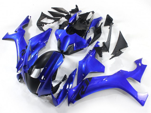 Yamaha YZF 1000 R1 Motorrad Verkleidung 2020-2025 - Blau Matt Schwarz