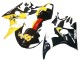 Yamaha YZF R6S Motorrad Verkleidung 2006-2009 - Gelb Rot Glanzendes Schwarz 46