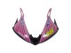Yamaha YZF R6S Motorrad Verkleidung 2006-2009 - Gelb Rosa Glanzendes Schwarz Rossi Repsol 46