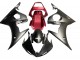 Yamaha YZF R6S Motorrad Verkleidung 2006-2009 - Rot Matt Schwarz