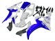 Yamaha YZF R6 Motorrad Verkleidung 2003-2004 - Weiss Blau GYTR