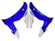 Yamaha YZF R6S Motorrad Verkleidung 2006-2009 - Weiss Blau GYTR