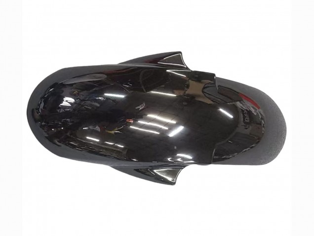 Yamaha YZF R6S Motorrad Verkleidung 2006-2009 - Glanzendes Schwarz