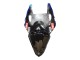 Yamaha YZF 600 R6 Motorrad Verkleidung 2006-2007 - Weiss Blau Schwarz Fimer Volvo Yamalube Sterilgarda