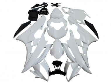 Yamaha YZF 600 R6 Motorrad Verkleidung 2006-2007 - Unbemalt