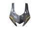Yamaha YZF 600 R6 Motorrad Verkleidung 2017-2025 - Gold Schwarz Carbonfaser