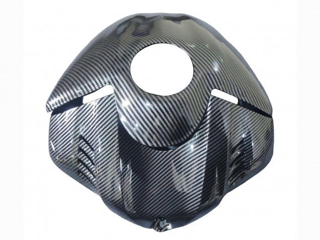 Yamaha YZF 600 R6 Motorrad Verkleidung 2017-2025 - Gold Schwarz Carbonfaser