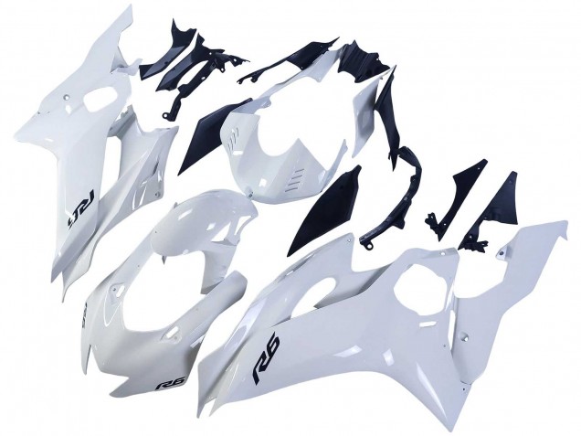 Yamaha YZF 600 R6 Motorrad Verkleidung 2017-2025 - Weiss