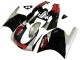 Honda NSR250R Motorrad Verkleidung 1988-1989 - Silber Rot Glanzendes Schwarz