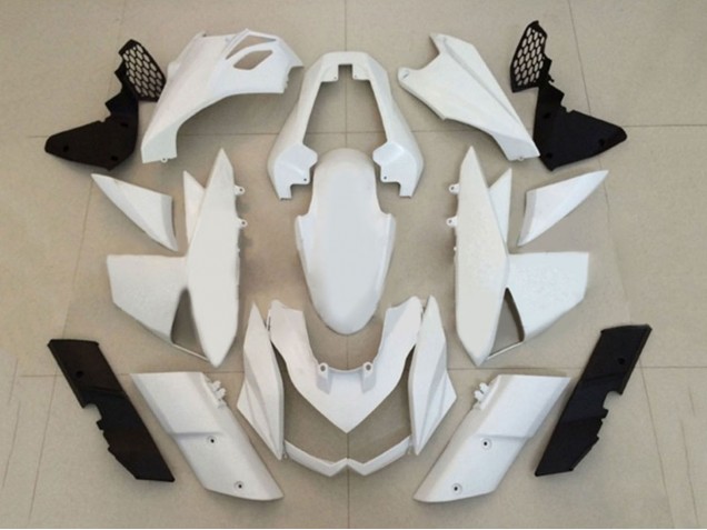 Kawasaki Z1000 Motorrad Verkleidung 2010-2013 - Weiss