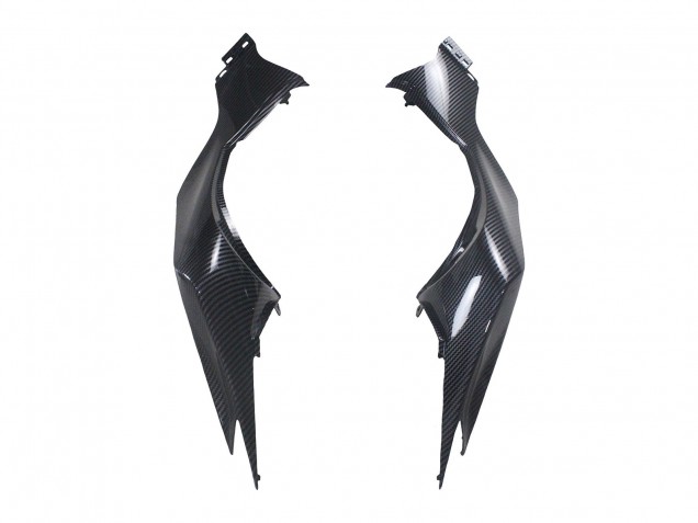 Kawasaki Z1000 Motorrad Verkleidung 2014-2019 - Schwarze Carbonfaser