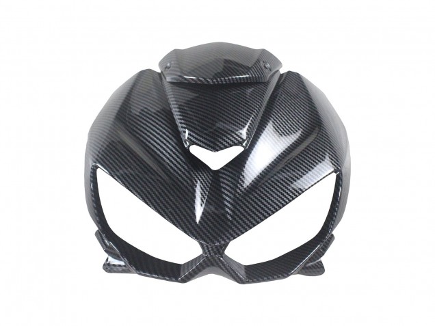 Kawasaki Z1000 Motorrad Verkleidung 2014-2019 - Schwarze Carbonfaser