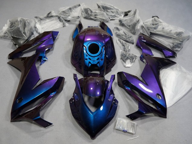 Honda CBR650R Motorrad Verkleidung 2021-2023 - Chameleon Blau Lila
