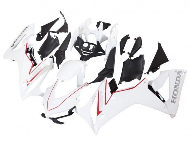 Honda CBR650R Motorrad Verkleidung 2021-2023 - Weiss Rot Schwarz