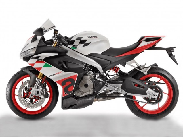 Aprilia RS660 Motorrad Verkleidung 2020-2024 - Weiss Rot Schwarz Carbonfaser Grun