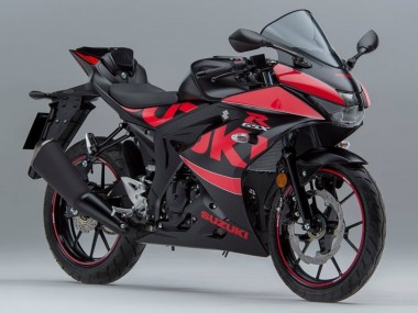 Suzuki GSXR125 Motorrad Verkleidung 2017-2025 - Schwarz Rot