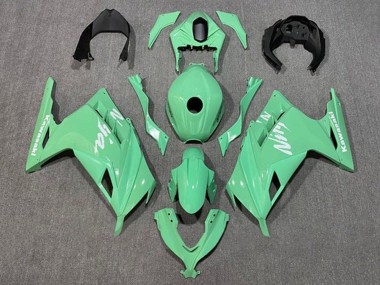 Kawasaki EX300 Motorrad Verkleidung 2013-2024 - Hellgrun Weiss