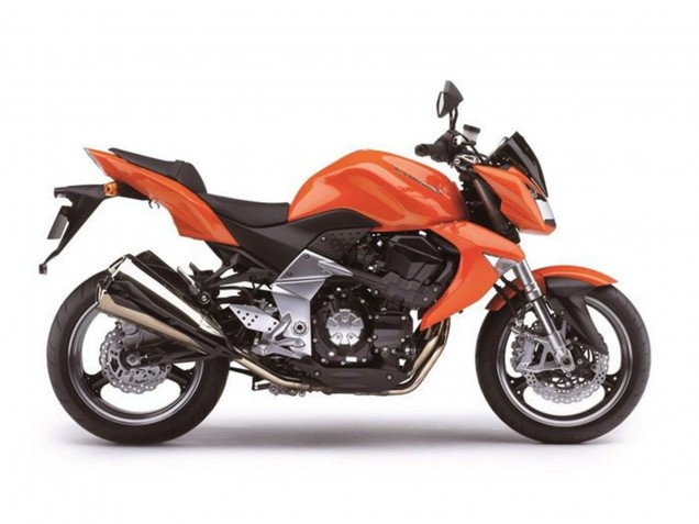 Kawasaki Z1000 Motorrad Verkleidung 2007-2009 - Orange Schwarz