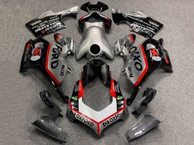 Ducati Panigale V4 V4S Motorrad Verkleidung 2020-2021 - Silber Weiss Rot Schwarz Carbonfaser Stil