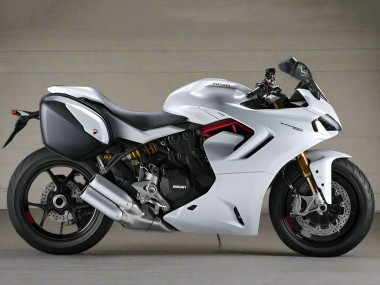 Ducati 2021-2024 Ducati Supersport 950/950S Motorrad Verkleidung 2021-2024 - Perl Weiss