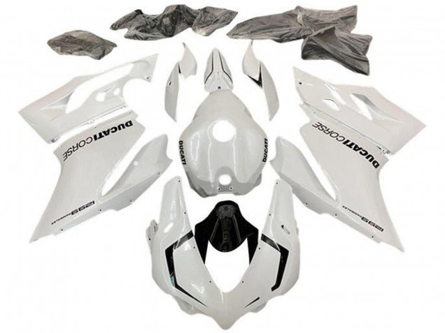 Ducati 1299 Motorrad Verkleidung 2015-2020 - Perl Weiss