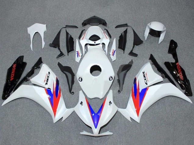 Honda CBR1000RR Motorrad Verkleidung 2012-2016 - Weiss Rot Blau Glanzendes Schwarz HRC