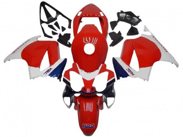 Honda VFR 800 Motorrad Verkleidung 2002-2013 - Weiss Rot Blau HRC