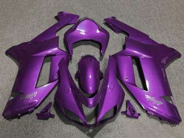 Kawasaki ZX6R Motorrad Verkleidung 2007-2008 - Lila