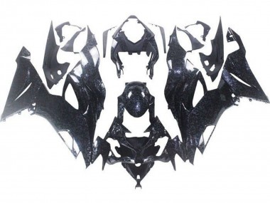 Kawasaki ZX6R Motorrad Verkleidung 2019-2022 - Kunst Chopped Carbonfaser