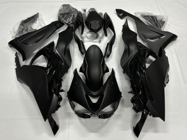 Kawasaki ZX6R Motorrad Verkleidung 2023-2025 - Matt Schwarz