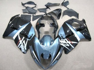Suzuki GSXR1000 Motorrad Verkleidung 1996-2007 - Hellblau Dunkel Blau Weiss Schwarz